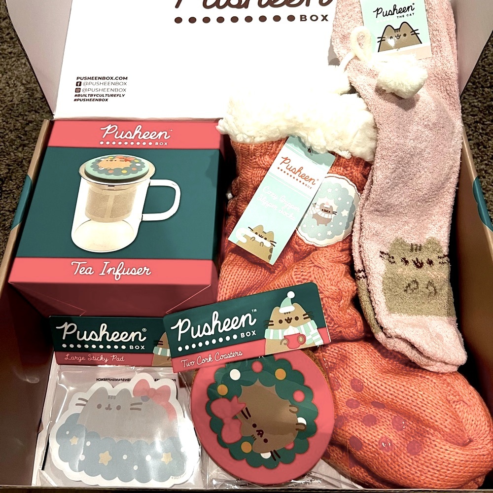 Pusheen Christmas bundle NWT exclusive items